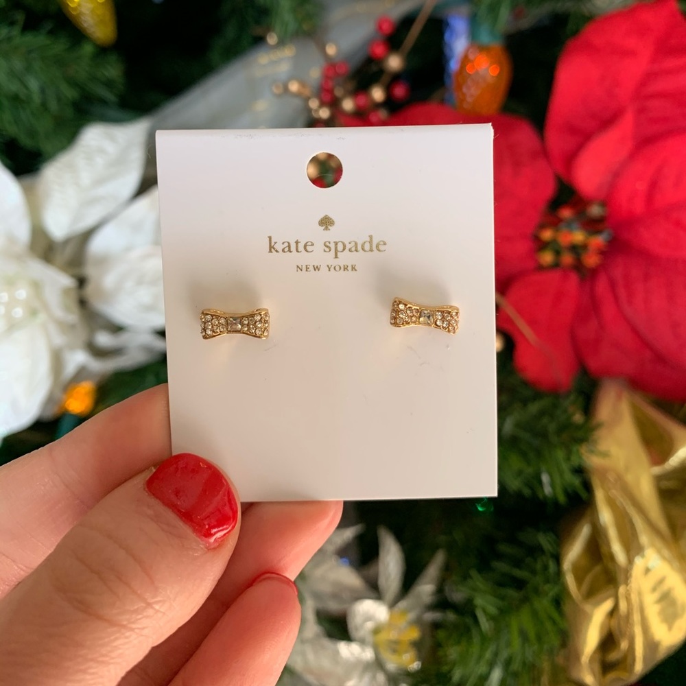 Kate Spade Ready Set Bow Earrings